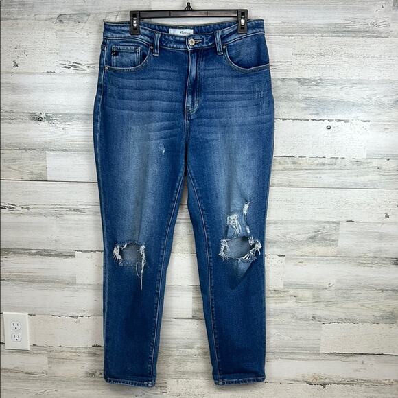 Kancan Los Angeles Estilo Style Women’s Jeans Distressed Ripped Size 30 - Picture 1 of 8